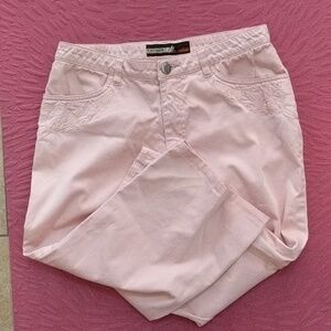 Beautiful fine cotton soft comfy cropped pants size xs